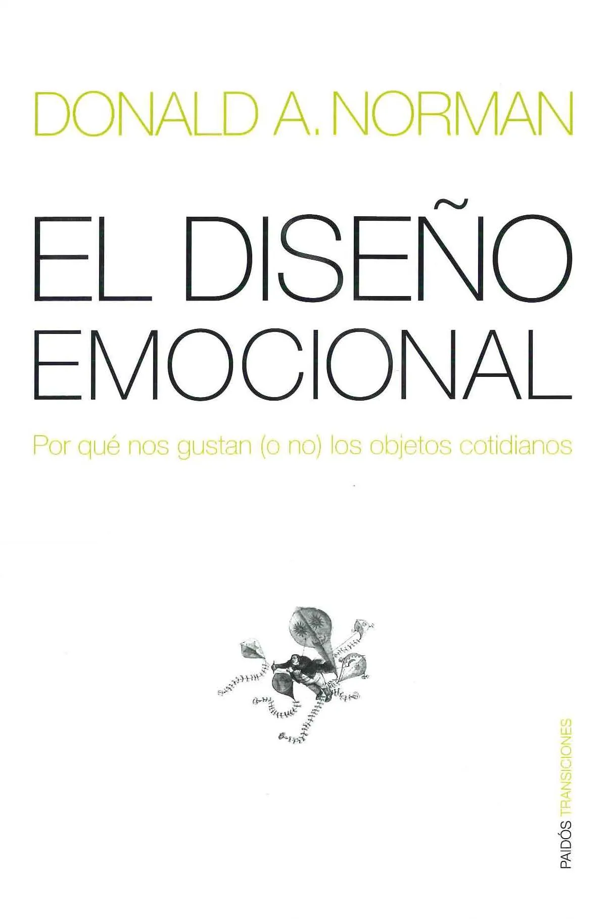 Book cover of 'El diseño emocional' by Donald Norman