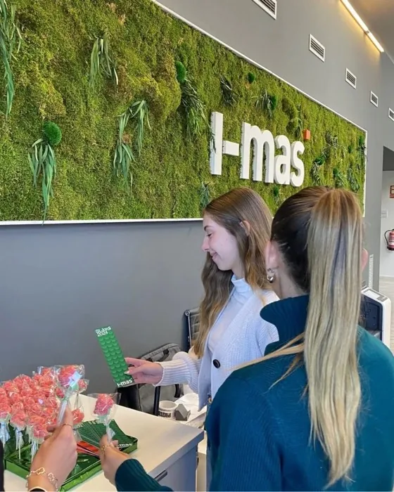 i-mas team in the studio