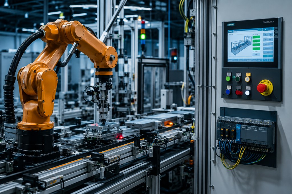 Robotics and industrial automation application