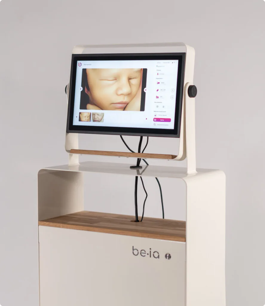 UX/UI interface of the be·ia application (screen 8)