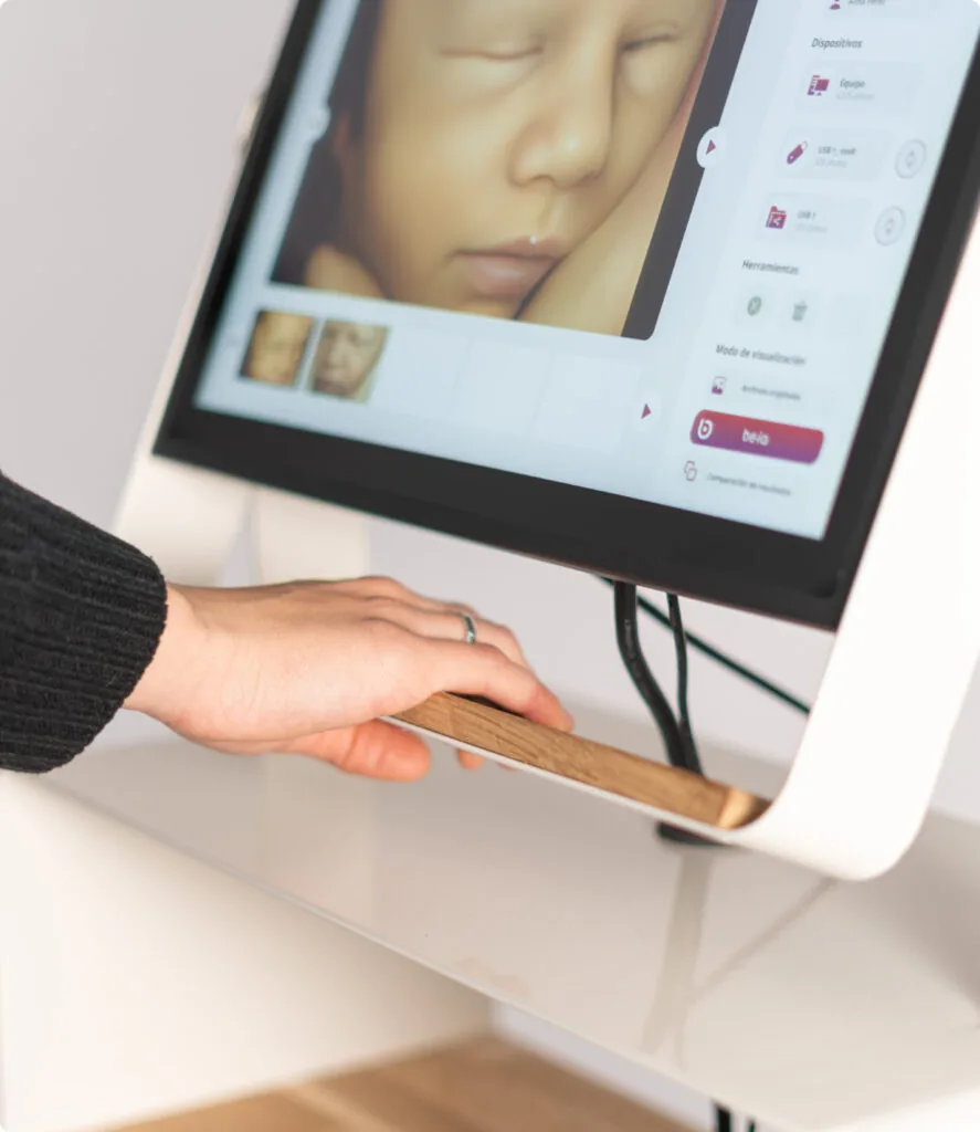 UX/UI interface of the be·ia application (screen 7)
