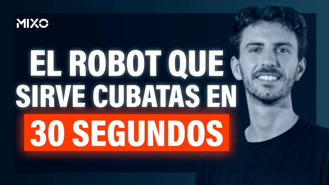 How much do Spaniards DRINK? MIXO, the ROBOT that MIXES DRINKS | Charlas con Ingenio #3