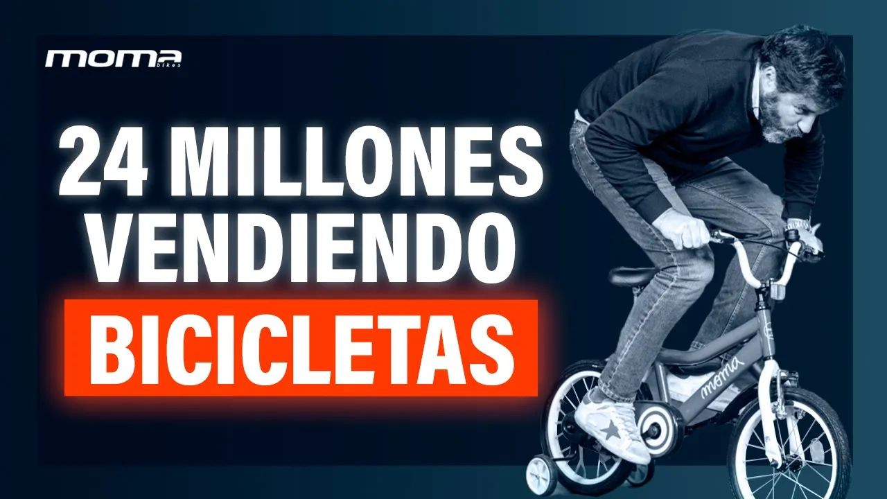 ¿VENDER BICICLETAS? Un INGENIERO GENERA 24 MILLONES € con la MARCA de BICICLETAS MOMA BIKES