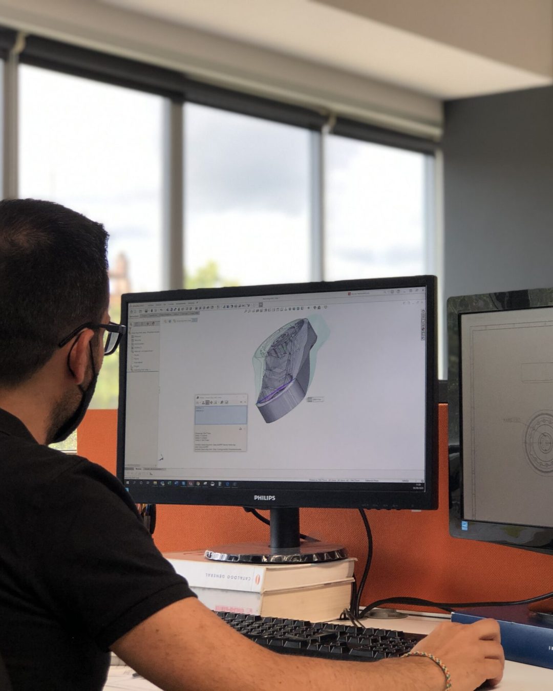 Diseño de bastidor en 3D